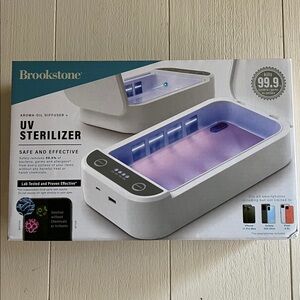 Brookstone UV Sterilizer & Aroma Diffuser - Kills 99.9% Germs!